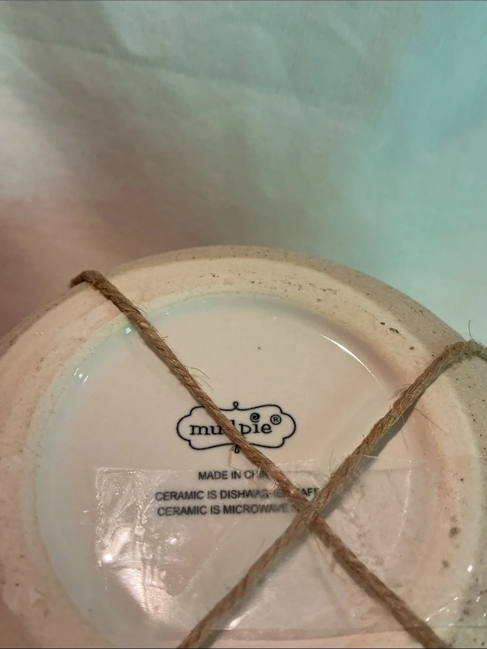 Mud Pie Bowl with Cow Spreader Knife
